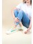 Guja Cilt Garnili Keten Sneakers Yeşil 3
