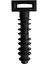 100 Adet Çetsan Kablo Bağı Dübeli Siyah 8 Mm. (Lok Kroşe) DB.0155 2