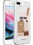 iPhone 8 Plus - Uyumlu Mermer Desenli Zore Marbello Kapak-Kahverengi 1
