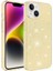 iPhone 14 Plus - Uyumlu Zore Shining Silikon-Gold 1