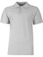 Lakos Polo Yaka Tshırt Melaj Gri-4Xl 1