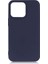 iPhone 13 Pro - Uyumlu Zore Premier Silikon Kapak-Lacivert 1
