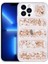 iPhone 12 Pro Max - Uyumlu Kamera Korumalı Simli Airbag'li Zore Dalga Kapak-Gold 1