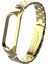 Xiaomi Mi Band 5 Uyumlu Krd-04 Metal Kordon Zore Gold 1