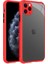 iPhone 11 Pro Max - Uyumlu ​​zore Kaff Kapak-Kırmızı 1