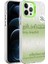 iPhone 12 Pro Max - Uyumlu Mermer Desenli Zore Marbello Kapak-Yeşil 1