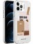 iPhone 12 Pro Max - Uyumlu Mermer Desenli Zore Marbello Kapak-Kahverengi 1