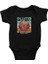 Plüton Çizim Unutma Siyah Unisex Bebek Body - Zıbın 1