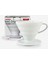 - V60 No:02 Seramik Dripper Kahve Demleme Ekipmanı | Beyaz 1
