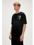 Re-Bear 0 Yaka Erkek Tshirt - Siyah 2