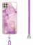 Samsung Galaxy A22 5g Crossbody Kordon Askısı Mermer Anti-Scratch Için Kılıf (Yurt Dışından) 1
