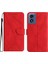 Motorola Moto G Oynamak Için Kılıf 5g 2024 Deri Cüzdan Dikiş Kabartmalı Pu (Yurt Dışından) 1