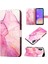 Samsung Galaxy A05 Pu Deri Cüzdan Mermer Desen Kickstand Için Kılıf (Yurt Dışından) 1