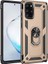 Samsung Galaxy Note 20 Kılıf Tank Koruma Standlı Yüzüklü Mıknatıslı Gold 1