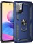 Xiaomi Redmi Note 10 5g Kılıf Vega Tank Standlı Yüzüklü Mıknatıslı Lacivert 1
