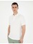 Erkek Ekru Slim Fit Tişört 50291912-VR019 1