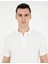 Erkek Ekru Slim Fit Tişört 50291912-VR019 2