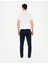 Erkek Lacivert Slim Fit Kanvas Pantolon 50289196-VR033 4