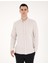 Erkek Bej Slim Fit Uzun Kollu Gömlek 50284109-VR011 1