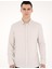 Erkek Bej Slim Fit Uzun Kollu Gömlek 50284109-VR011 3