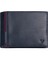 Erkek Cüzdan & Kartlık 41263323 Roncato Boston Small Horizontal Wallet With Coins Pocket Navy Blue 1