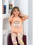 Kapi Kids Kız Çocuk Kaprili-Gökkuşağı Baskılı Pijama Takımı 3-11 Yaş 6100-01 5