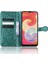 Samsung Galaxy A04E Manyetik Toka Geometrik Desen Deri Kılıf (Yurt Dışından) 4