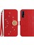 Realme 7 Telefon Kılıfı Için Kılıf Flip Cüzdan Kredi Kartı Kartı Tutucu Pu Flip (Yurt Dışından) 1