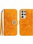 Samsung Galaxy S21 Ultra Telefon Kılıfı Için Kılıf Kart Tutucu Darbeye Tpu Pu (Yurt Dışından) 1