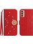 Samsung Galaxy M23 5g Telefon Kılıfı Için Kılıf Kart Tutucu Pu Deri Flip Kapak (Yurt Dışından) 1