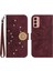 Samsung Galaxy M23 5g Telefon Kılıfı Için Kılıf Kart Tutucu Pu Deri Flip Kapak (Yurt Dışından) 1
