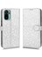 Xiaomi Redmi Için Not 10 4g Deri Cüzdan Kapak Geometrik Desen (Yurt Dışından) 1
