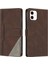 Iphone 11 Için Kılıf Pu Deri Kart Yuvaları Kapak Manyetik Kapatma Cüzdan (Yurt Dışından) 1