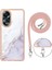 Oppo A58 4g Mermer Anti-Çizik Yumuşak Crossbody Kordon Telefon Kılıfı (Yurt Dışından) 3