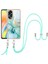 Oppo A58 4g Mermer Anti-Çizik Yumuşak Crossbody Kordon Telefon Kılıfı (Yurt Dışından) 1