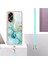 Oppo A58 4g Mermer Anti-Çizik Yumuşak Crossbody Kordon Telefon Kılıfı (Yurt Dışından) 3