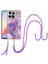 Onur X6A Crossbody Mermer Yumuşak Telefon Kılıfı (Yurt Dışından) 1