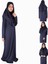 Koyu Lacivert Fermuarlı Namaz Elbisesi3 2