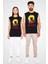 Halloween Kedicik Siyah Unisex Kolsuz Kesik Kol T-Shirt 2