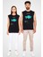 Kazakistan Siyah Unisex Kolsuz Kesik Kol T-Shirt 2