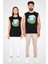 23 Nisan Ulusal Egemenlik ve Çocuk Bayramı Siyah Unisex Kolsuz Kesik Kol T-Shirt 2