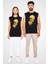 Charles Darwin Siyah Unisex Kolsuz Kesik Kol T-Shirt 2