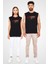 Maldivler - Maldives Siyah Unisex Kolsuz Kesik Kol T-Shirt 2