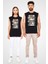 Ayı Siyah Unisex Kolsuz Kesik Kol T-Shirt 2
