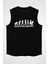 Diş Hekimi Siyah Unisex Kolsuz Kesik Kol T-Shirt 1