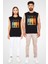 Gitarist Siyah Unisex Kolsuz Kesik Kol T-Shirt 2