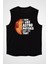 Astrofizikçi Siyah Unisex Kolsuz Kesik Kol T-Shirt 1