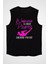 Pilates Siyah Unisex Kolsuz Kesik Kol T-Shirt 1