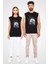 Albert Einstein Kuantum Mekaniği Siyah Unisex Kolsuz Kesik Kol T-Shirt 2