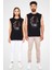 Puro Içen Şapkalı Goril Siyah Unisex Kolsuz Kesik Kol T-Shirt 2